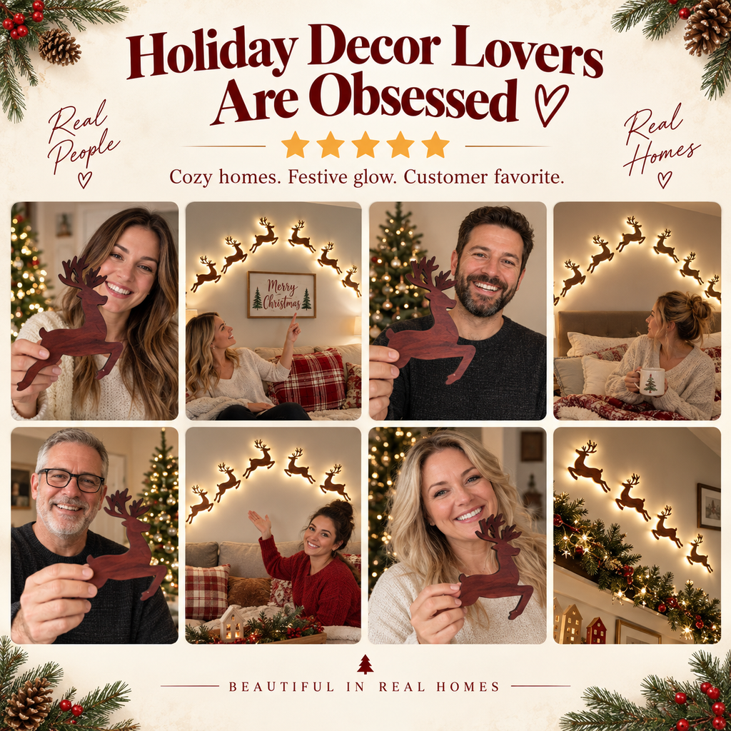 ✨Last Day 50% OFF✨ Christmas Magic Wall Decor – Create A Cozy Holiday Wonderland At Home