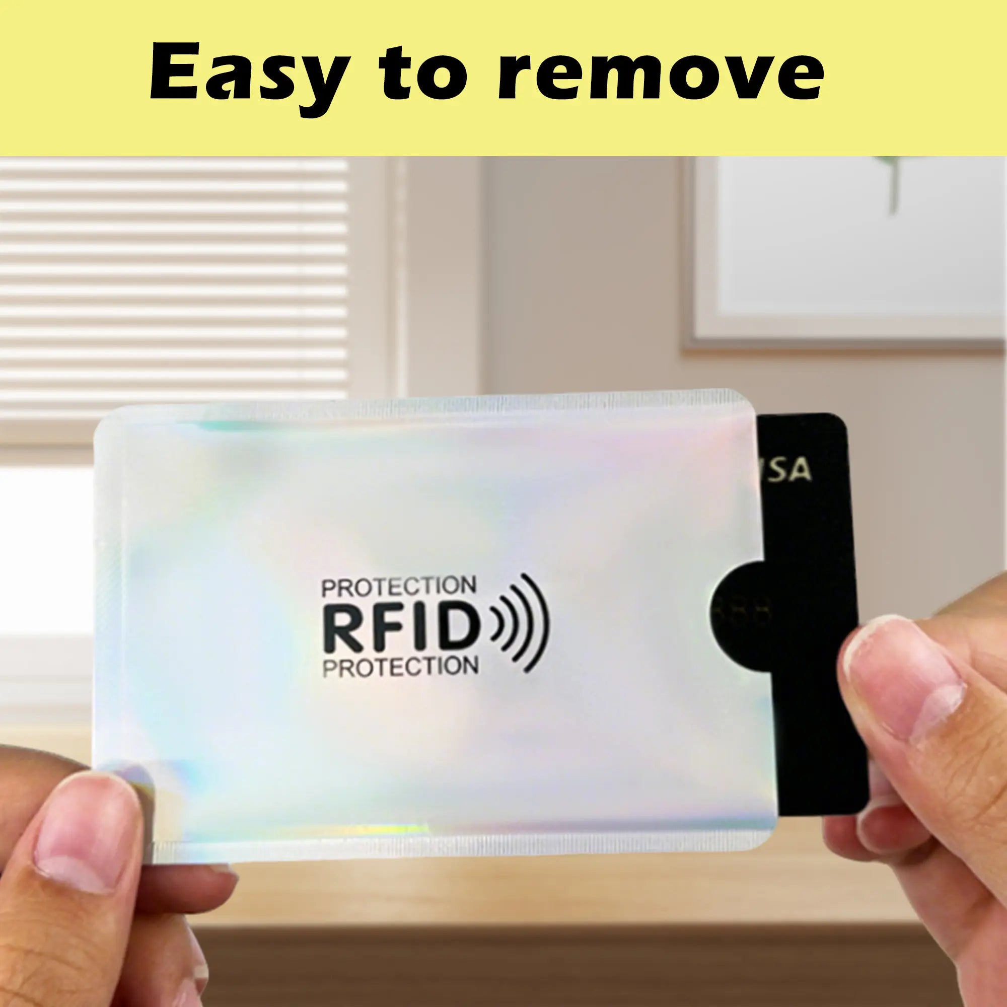 🔥50% OFF Last Day Sale RFID Blocking Card Sleeves – Slim Waterproof Credit Card & ID Protectors