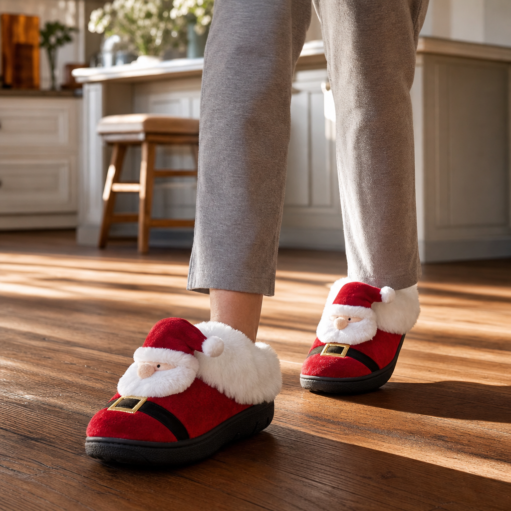 ✨Last Day 50% OFF✨Santa Heated Slippers