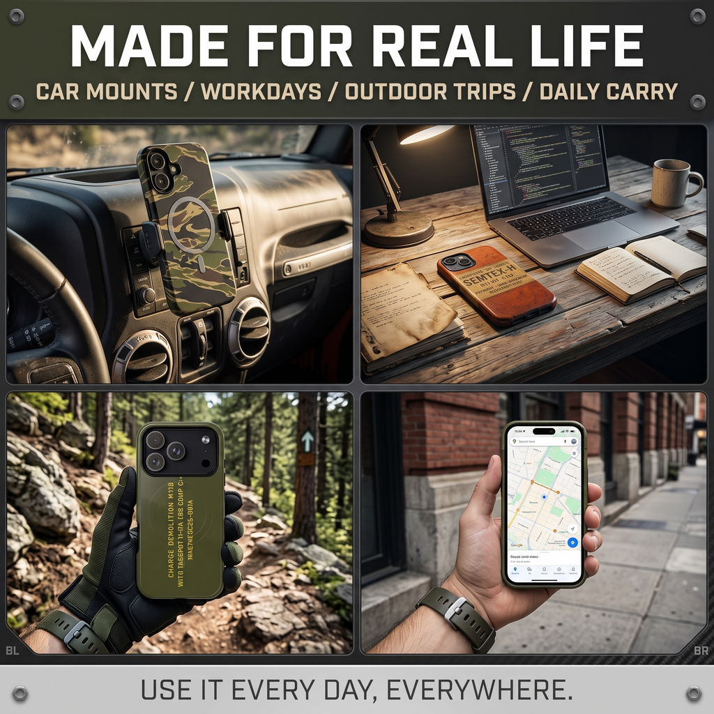 🔥50% OFF Last Day Sale Magnetic Phone Case – Rugged Protection for iPhone & Android