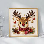 ✨Last Day 50% OFF✨Christmas Pearl Diamond Painting Kit with Frame