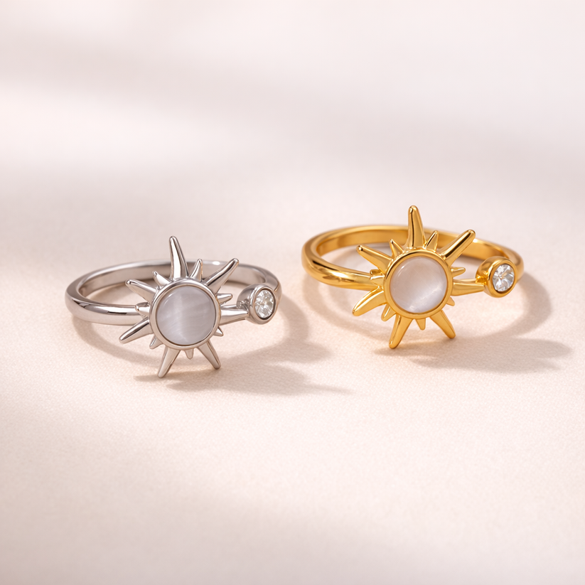 🔥50% OFF Last Day Sale |Mindful Sanctuary Collection Healing Spinner Ring | Whisper-Quiet Fidget & Anxiety Relief