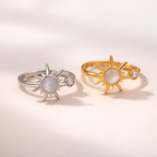 🔥50% OFF Last Day Sale |Mindful Sanctuary Collection Healing Spinner Ring | Whisper-Quiet Fidget & Anxiety Relief