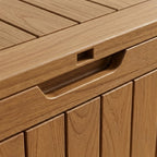 Solid Acacia Wood Outdoor Storage Box