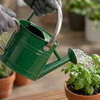 Vintage Galvanized Steel Watering Can