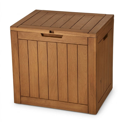 Solid Acacia Wood Outdoor Storage Box