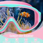 🔥50% OFF Last Day Sale Panoramic HD Kids Swim Goggles - Soft Silicone, Anti-Fog & Scratch-Proof (Ages 3-15)