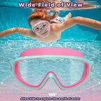 🔥50% OFF Last Day Sale Panoramic HD Kids Swim Goggles - Soft Silicone, Anti-Fog & Scratch-Proof (Ages 3-15)
