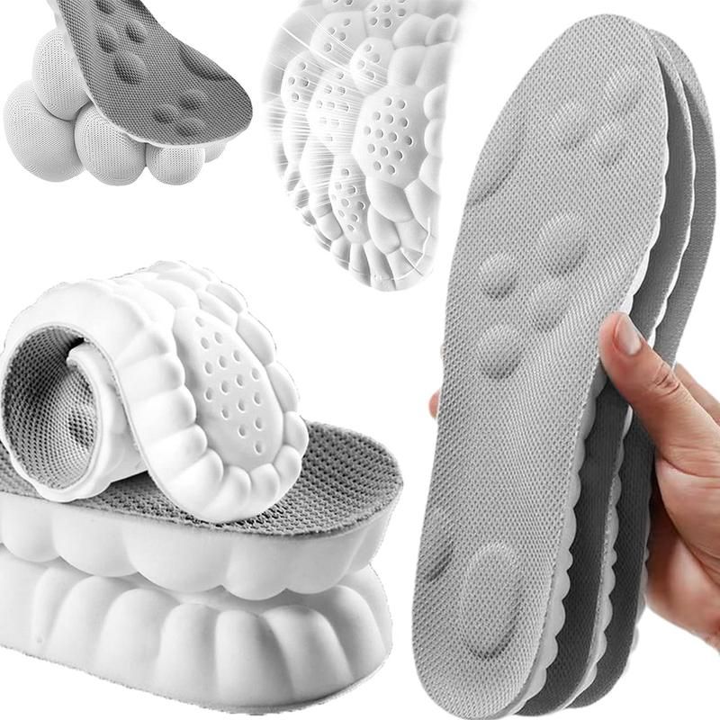 🔥50% OFF Last Day Sale 4D Shoe Cloud Insoles for Men Women, Soft Memory Foam Orthotic Shoe Inserts Sports Insoles