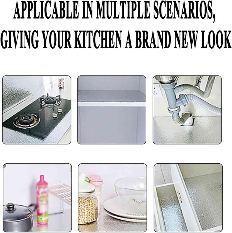 🔥50% OFF Last Day Sale Instant Kitchen Makeover: Premium Peel & Stick Foil | Grease-Proof & Wipe-Clean