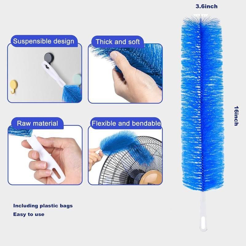 🔥50% OFF Last Day Sale Ultra-Flexible Bendable Dusting Wand – Deep Clean Fans & Vents Without Taking Anything Apart