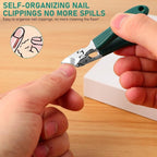 🔥50% OFF Last Day Sale Eagle Beak Beveled Nail Clippers – 25° Angled Blade & 16mm Large Opening for Thick & Ingrown Nails