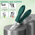 🔥50% OFF Last Day Sale Eagle Beak Beveled Nail Clippers – 25° Angled Blade & 16mm Large Opening for Thick & Ingrown Nails