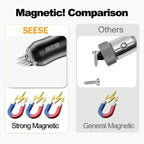 🔥50% OFF Last Day Sale Magnetic Screwdriver Bit Holder – Strong Magnetic Grip, One-Handed Work & Fits 1/4" Bits for DIY Repairs