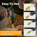 🔥50% OFF Last Day Sale Magnetic Screwdriver Bit Holder – Strong Magnetic Grip, One-Handed Work & Fits 1/4" Bits for DIY Repairs