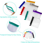 🔥50% OFF Last Day Sale Color-Coded Mini Silicone Storage Bags – Easy-View Design & Slide-Lock Closure for Pills, Jewelry & Essentials