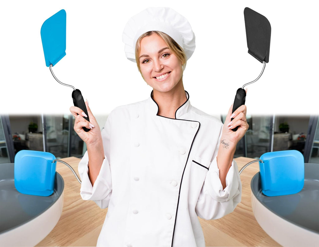 🔥50% OFF Last Day Sale 7-Position Adaptive Spatula with 2 Interchangeable Blades – Effortless Flipping, Scraping & Serving