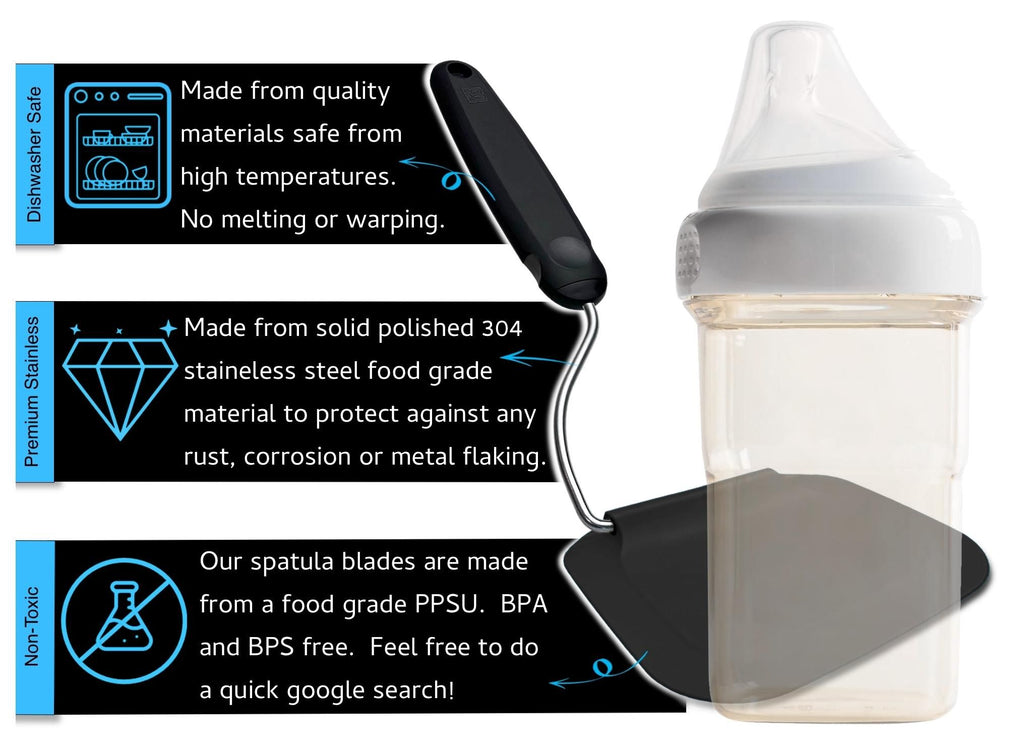 🔥50% OFF Last Day Sale 7-Position Adaptive Spatula with 2 Interchangeable Blades – Effortless Flipping, Scraping & Serving