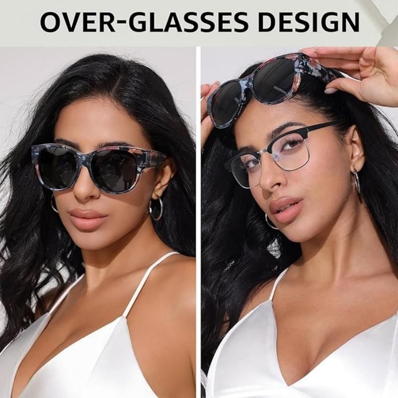 🔥50% OFF Last Day Sale Fit-Over Prescription Sunglasses – Oversized UV400 Frames for Instant Style & Sun Protection