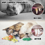 🔥50% OFF Last Day Sale Organic Catnip Plush Cat Toys – 100% Catnip Filled, No Synthetic Cotton Fillers, Soft Cactus Toys Cats Love