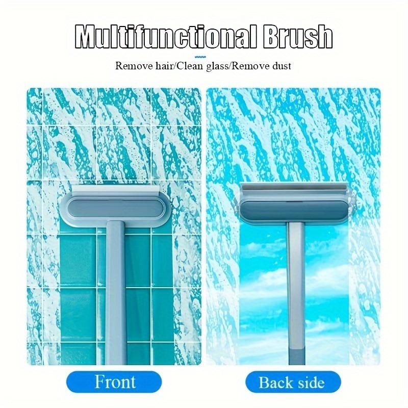 🔥50% OFF Last Day Sale Upgraded Reusable Pet Hair Remover Brush – Extra-Long Handle Lint Cleaner for Dog & Cat Hair, Washable Multi-Surface Tool for Furniture, Bedding, Clothes & Car Interiors