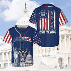 🔥50% OFF Last Day Sale Celebrate America 250 Years – Breathable Lightweight Patriotic Baseball Jersey for 4th of July | 1776–2026 Limited Edition