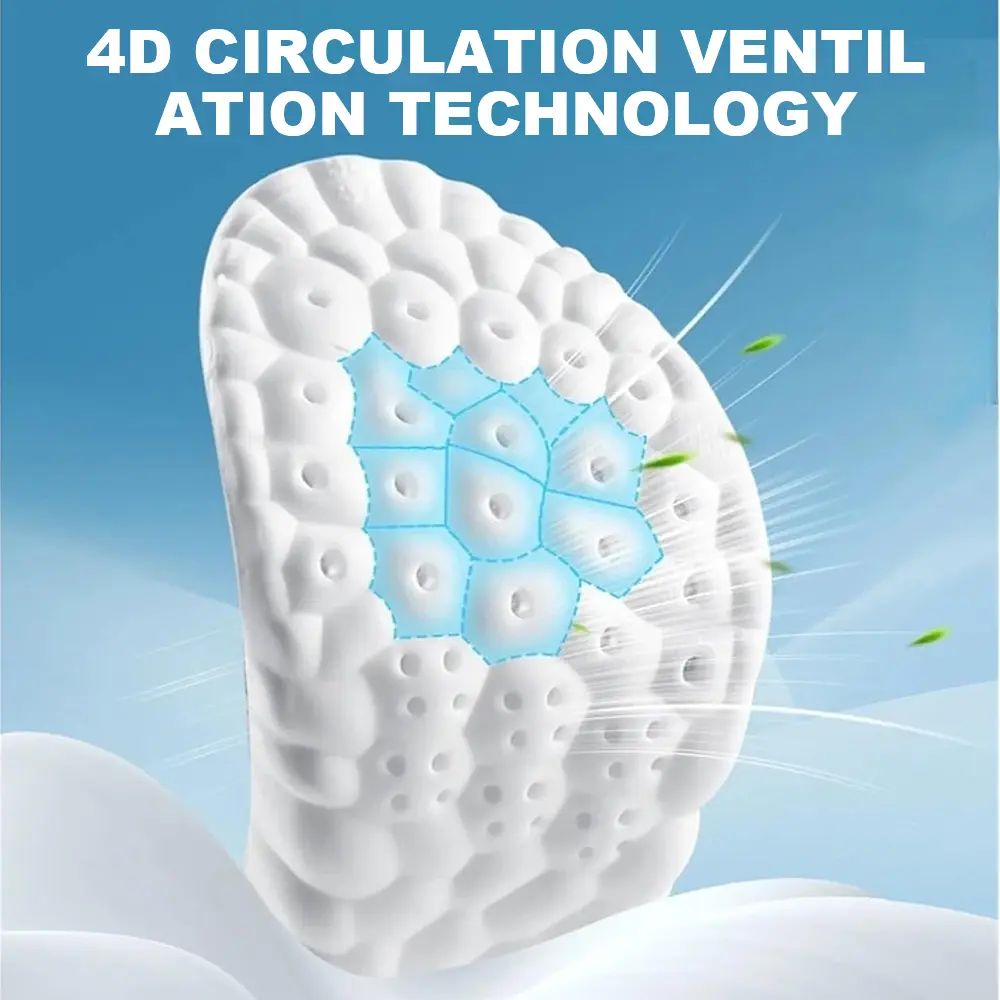 🔥50% OFF Last Day Sale 4D Shoe Cloud Insoles for Men Women, Soft Memory Foam Orthotic Shoe Inserts Sports Insoles